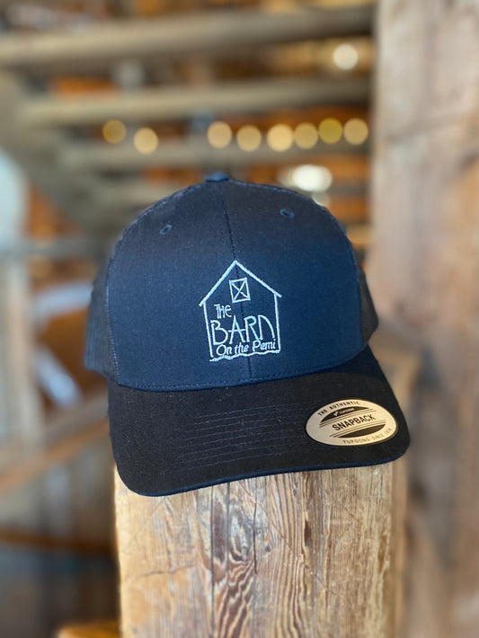 Apparel - Barn Logo Hat -Trucker - Black