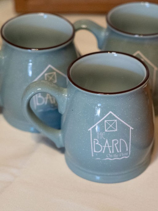 Glassware-Ceramic Mug - Barn Logo