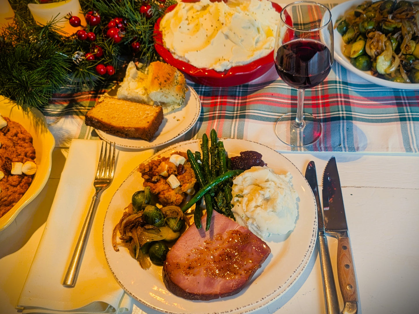 Glazed Ham Dinner - Individual Meal