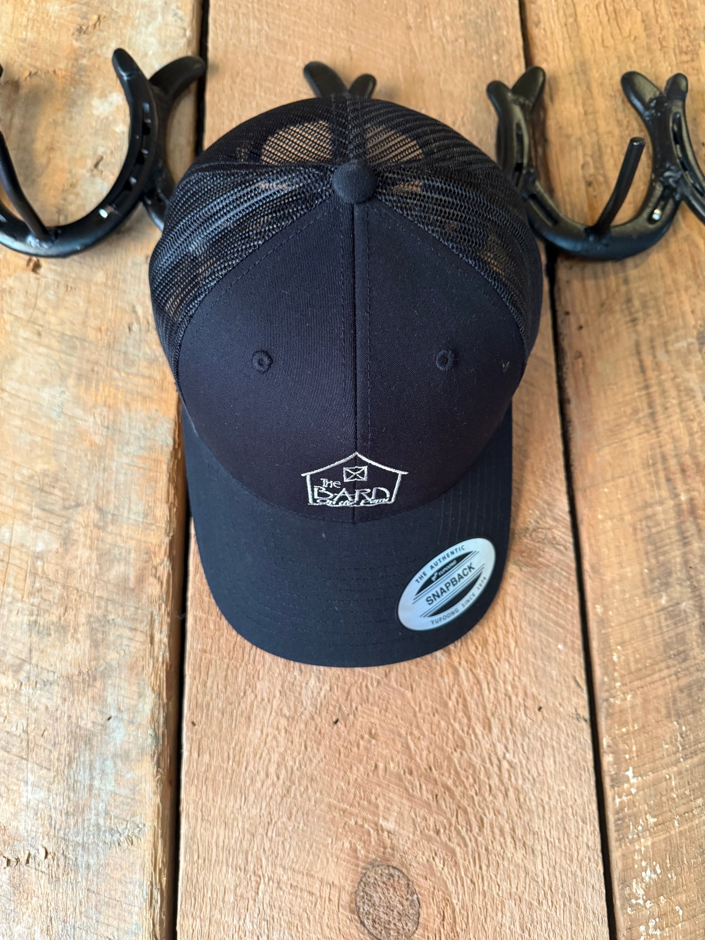 Apparel - Barn Logo Hat -Trucker - Black