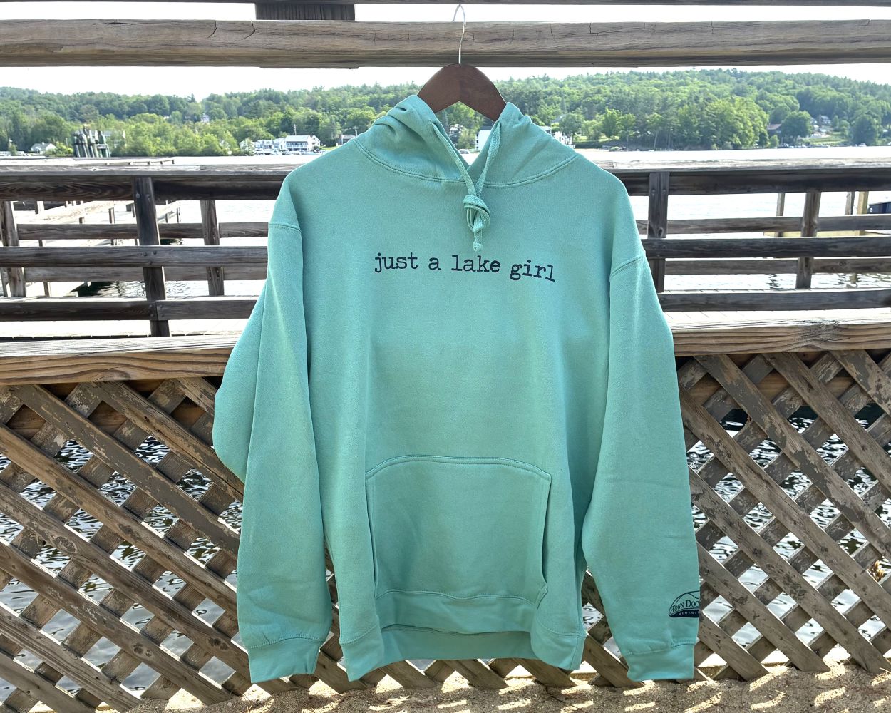 Town Docks- Just a Lake Girl Hoodie