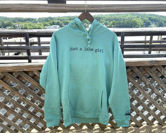 Town Docks- Just a Lake Girl Hoodie