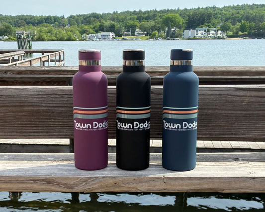 Town Docks Retro Legend Water Bottle with handle