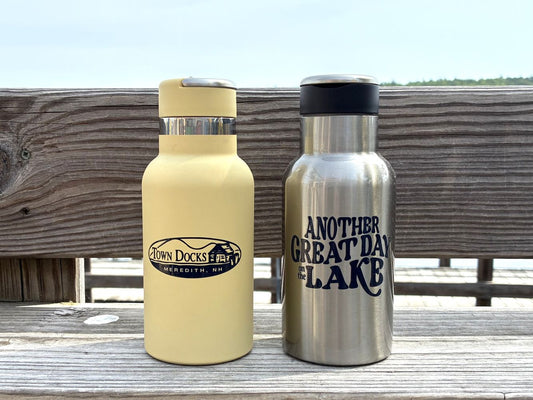 Another Great Day at The Lake Legend Water Bottle with Handle