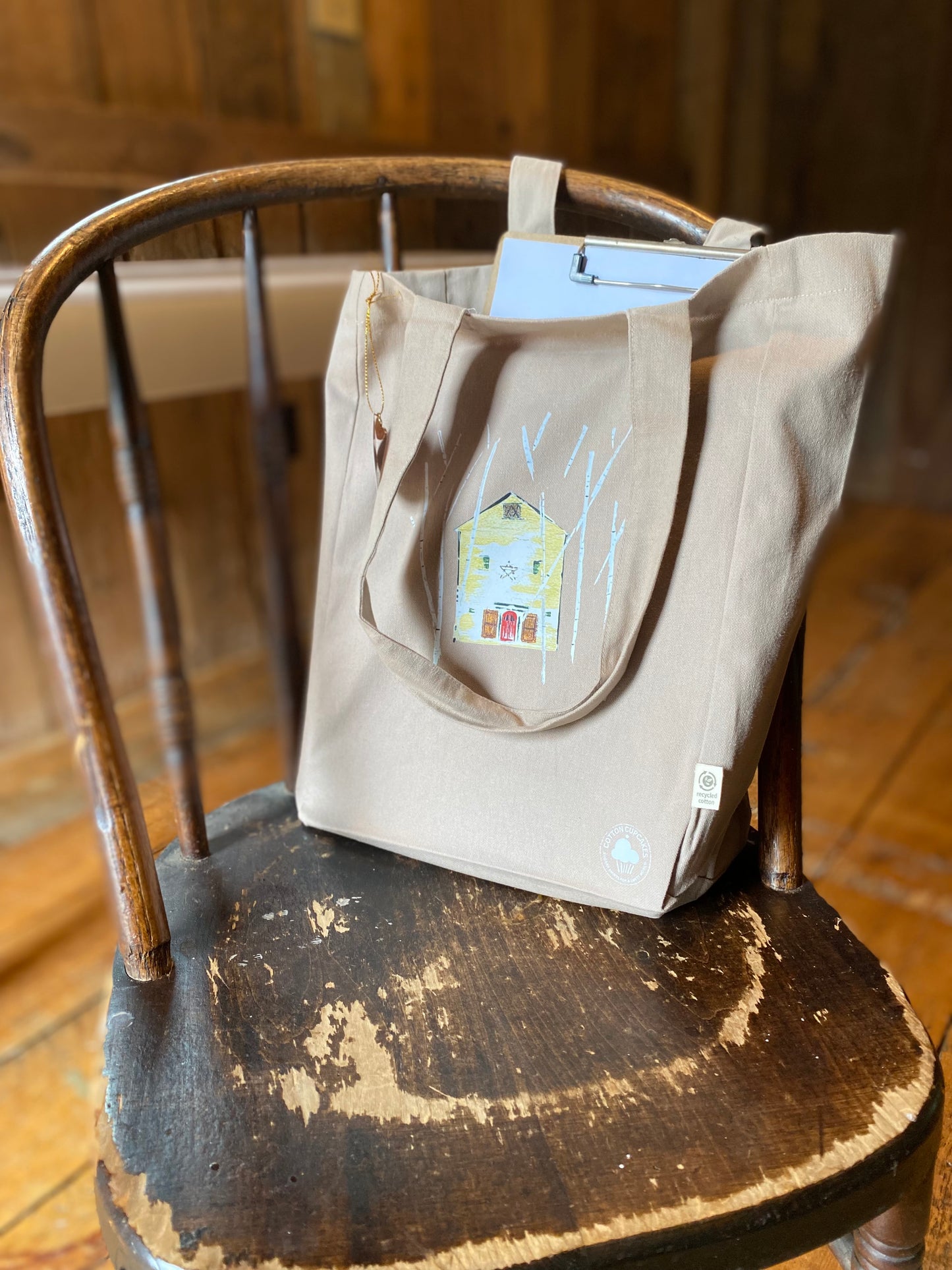 Apparel- Barn Tote by Cotton Cupcakes